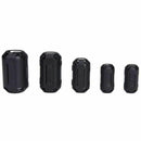 20 Pieces Clip-on Ferrite Ring Core RFI EMI Noise Suppressor Cable Clip for