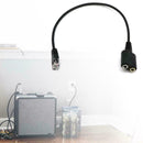 Dual 3.5mm Audio Jack to RJ9 Plug 25cm PC Headset Telephone Cable Headset O1L4