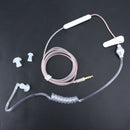 Anti Radiation Proof Covert Acoustic Tube Earpiece 3.5mm Air Tube Earphone  G6S2