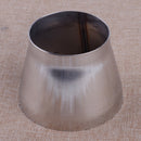 3'' 73mm to 4'' 100mm Car Exhaust Pipe Tube Adapter Reducer Stainless Steel