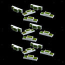 15 Packs N 1/150 Flower Beds Miniatures for Building Diorama Fairy Garden