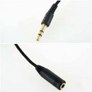 5ft 3.5mm 1/8" Stereo Audio Aux Headphone Cable Extension Cord Male to Female