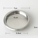 Stainless Steel Blind Filter Backflush Portafilter Insert Basket 58mm