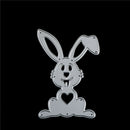 Easter lovely Rabbit Metal Cutting Dies For Scrapbook Card Craft Album Decor JR
