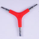 3 way metric allen wrench hex keys tool set 4 5 6 mm Unique Sports 3C