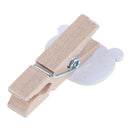 10pc/lot DIY Animal Wooden Photo Clips and Staples Mini School Office Suppli_