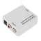 Optical Coaxial Toslink Digital To Analog Audio Converter Adapter RC L/R