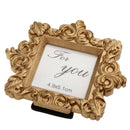 Golden Picture Photo Frame, Desktop, for  4.5 x 4.5 cm Photos