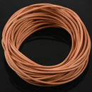 Lace strap lanyard leather natural natural color 2 mm L6E8