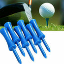 Plastic Castle Golf Tees   Blue Colours    One Sizes 68mm  10Pcs New Fast Gift G