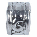 50PCS Swirl Spacer Beads Fit Charm Bracelet