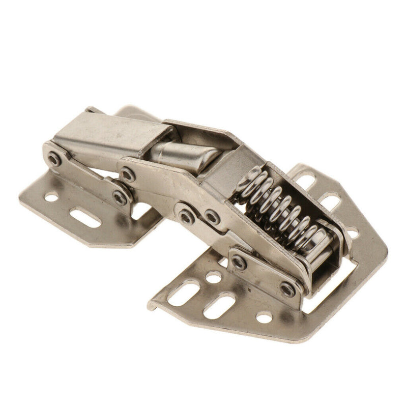 8Pcs RV 90 Degree Gate Cabinet Door Spring Hinges Cupboard With Screws