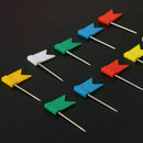 Flag Marker Shape Map Pins Cork Notice Board Push Pin Home Office