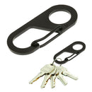 Mini Portable Stainless Steel Outdoor Snap Hook Buckle EDC Gear Carabiner