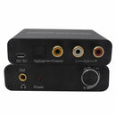 192kHz DAC Fiber Coaxial Converter 5.1 HD Digital Audio Decoder Support AC-