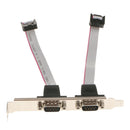 2 Port RS-232 Serial Port COM to PCI-E PCI Express and 1xParallel Port Card