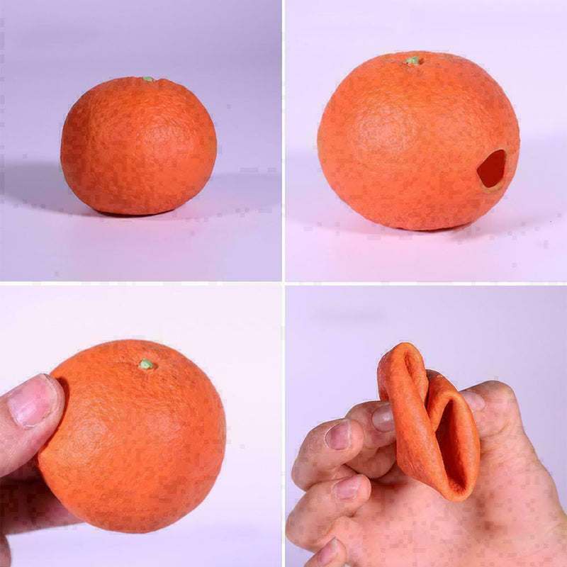 Rubber Simulation (Orange Disappear) - Magic Tricks Close-Up Satge Magic Pr Q4M8