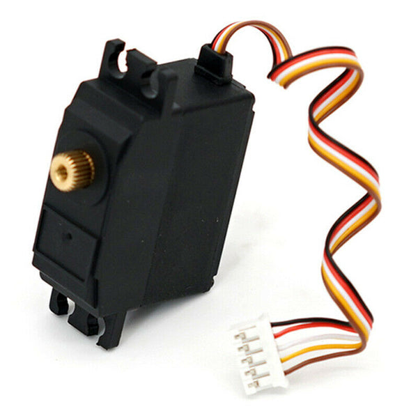 For WLtoys 12428 12423 25G Electric Servo Motor Upgraded Metal Steering Gea O4P6