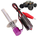 6V -24V Electronic Glow Plug Starter Igniter Fit for Nitro RC Car Engine-Pu