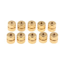 10 Pcs Tenor Horn Key Button Piston Value Cap Screws for Tenor Horn Repair