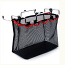 Large Outdoor Camping Barbecue Kitchen Finishing Storage Bag Portable Iron Rack