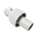 55 x 30mm White Air Foot Pump Hose Adapter Connector for Inflatable Boat Kayak