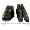 Roof Rack Rail End Cover, 4Pcs Roof Rack Cover Shell Cap Replacement for To