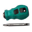 Dual-Purpose Stubby Screwdriver Magnetic Short Screw Driver Repair Tool Deluxe