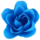 Turquoise Blue Rose Design Bathing Scented Soap Petal 6PCS D1S6