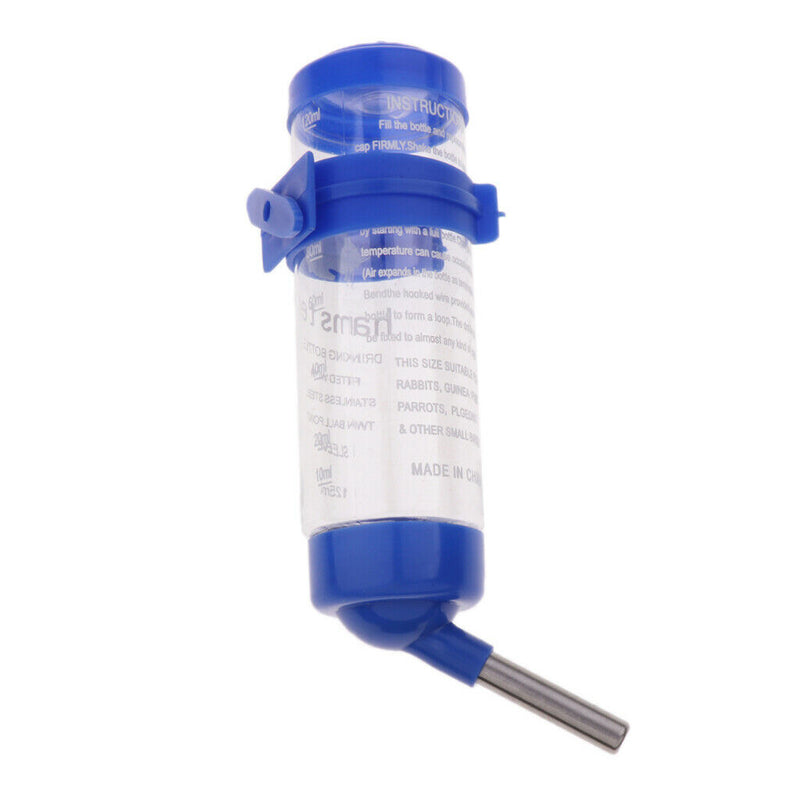 High Quality 125ML No Drip Drinking Water Bottle for Guinea Pig Hamster Pet