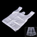 50x26*37cm Plastic T-Shirt Retail Shopping Supermarket Bags Handles Packaging ME