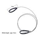 Lightweght Stainless Steel Wire Saw Outdoor Survival Tool Kit Survival Saw GeaME