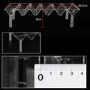 4 Rooms High Clear Fish Breeding Box Acrylic Aquarium Breeder Box Double Gu H9F3