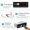 Single 1Din Car Stereo MP3 Music Player FM Radio AUX TF Card USB U Disk w/ RC