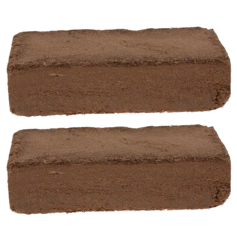 2Pcs Reptile Lizard Tree Frog Spider Centipede Coconut Shell Powder Bedding