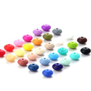 100Pcs Teething Silicone Beads Lentil Abacus 12 X 6Mm Bpa Free Tooth Diy Te