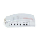 VGA to TV RCA Composite Converter Adapter S-video Box for PC Laptop Windows x1