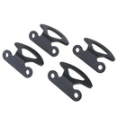 Truck 4Pcs/Set Black Metal Tie Down Hooks Bed Pickup Box Inner Explorer Sports