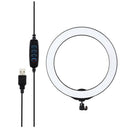 Dimmable LED Ring Studio Fill Light for Live Stream Makeup Tik Tok Camera