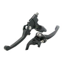 Clutch & Brake Handle Levers for Dirt Bike Motorbike Handle Bar Black