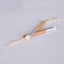 Wooden Handle Remover Nose Pore BlackHead Clear Brush Cleaning Facial Brushe  Gw