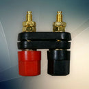 Dual Head Bind Post Amplifier Speaker Cable Terminal Plugs Socket Connector
