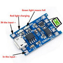 100PCS TP4056 TC4056 Micro-USB 5V 1A 18650 Lithium Battery Charger Module C