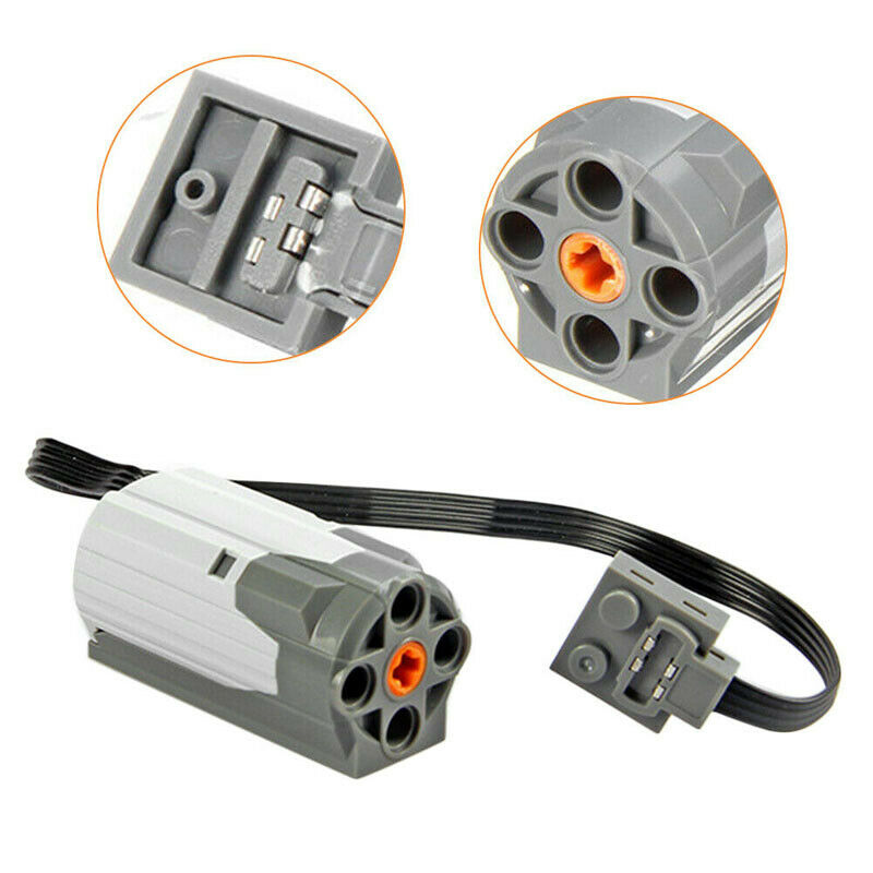 Power Function M Motor 8883 Converter For Plane Car Truck Robot Speed Gears Tool