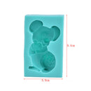 1PC High Quality Cute Mouse Cake Molds Silicone Fondant Moulds DIY Kitchen To Gw