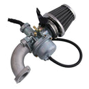 PZ22 Carburetor Assembly 22mm Carb for 110cc 125cc ATV Dirt Bike with Air Filter