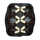 Handmade Magic Beads Double Hair Comb Stretchy Hair Combs Clips Elasticity W1R3