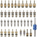 39PCS Air Conditioning Valve Core A/C R12 R134a Refrigeration Tire Valve St
