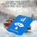 Car Parking Time Sign Parking Time Tools Ice Scraper Remover Windshield R3N5