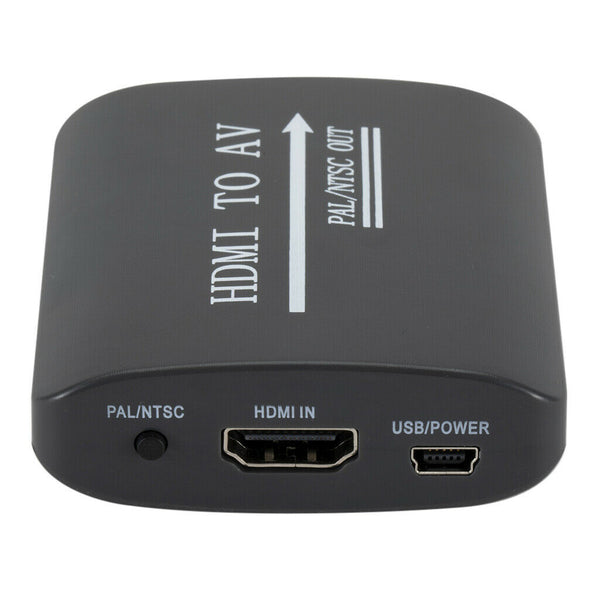 Active HDMI To RCA Adapter With Audio Connector HDMI Converter Female 3.5mm VGA